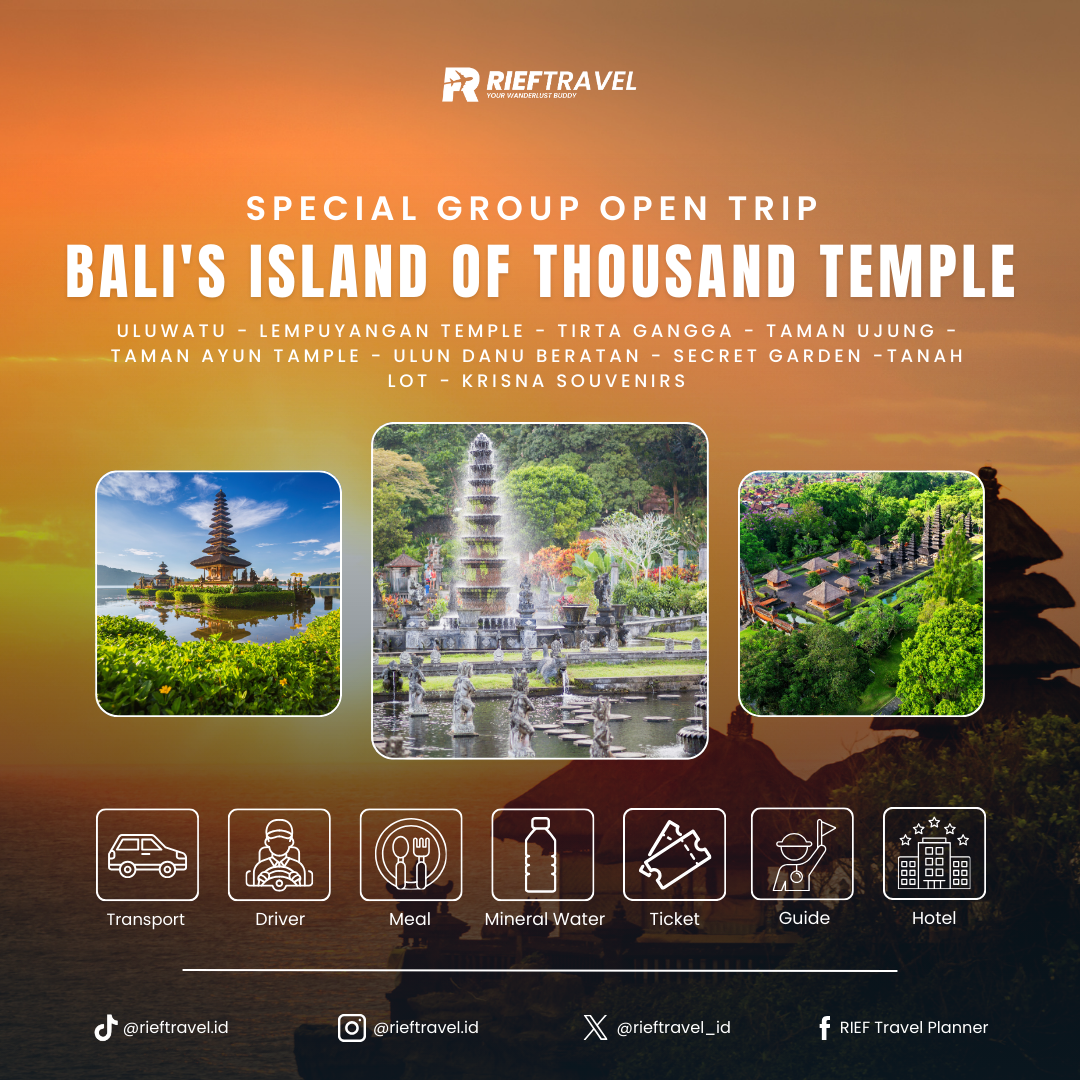 BALI'S ISLAND OF THOUSAND TEMPLE